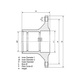 WIELNAAFSET MET LAGER EN ABS RING